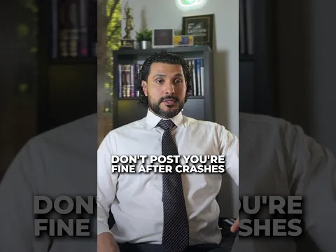 Don't Post You're Fine After Crashes