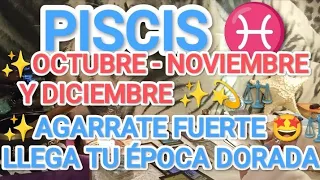 PISCIS♓ LA LIBERACIÓN MÁS GRANDE DE TU VIDA 😄🙌 SE ACABA LA SOMBRA🤩 COBRAS 💸 Y LLEGA AMOR 💫❤️ #pisces