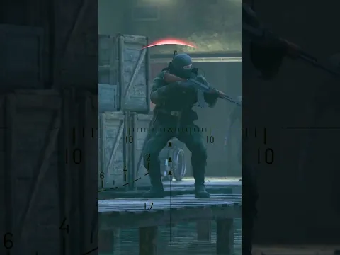 the end gets sniped #fyp #shorts #gaming #reels #metalgearsolid #mgs #mgs3 #metalgearsolid3