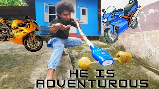 Dhoom Machale Dhoom Machale 🏍️😆 / Malayalam Vine / Ikru