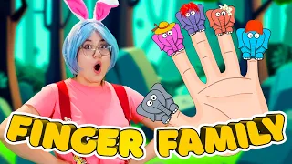 Finger Family Elephant | The Elephant Family | BachaBola | Nursery Rhymes & Kids Songs