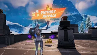 Fortnite - Solo Crown Win  Gameplay (joystick) Ps5 *2023*