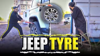 Jeep Tyre 😱