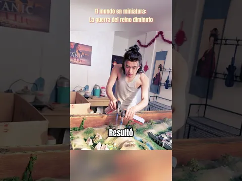 Este hombre puede controlar un país de gente diminuta. #drama #shorts #movie