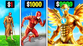 $1 to $1,000,000 THE FLASH in GTA!
