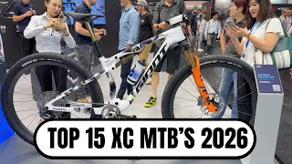 Top 15 XC Mountain Bikes for 2026 from EUROBIKE 2025 in 4K