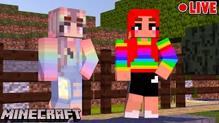 🔴 AO VIVO 🔴APRENDENDO A JOGAR MINECRAFT!! 😂