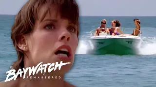 MAJOR SPEED BOAT CRASH & RESCUE! Baywatch Remastered