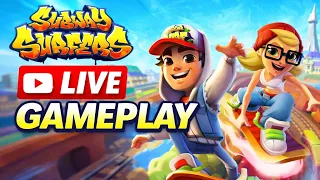 Subway Surfers Live Gameplay 👤🎮🔴 | Islamic AI 2M  #SubwaySurfers #GamingLive