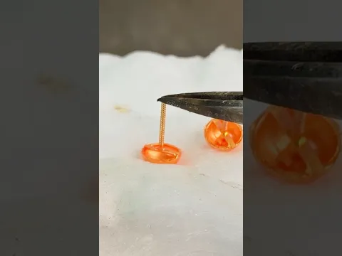 smoll earrings Making Process |  how to made