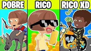 SÚPER POBRE vs RICO vs SÚPER RICO - Colección de Situaciones Graciosas
