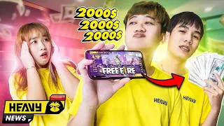 Sốc Với Giá Trị Tài Khoản Free Fire Của Game Thủ !!! | Bản Tin Ngày Nào Cũng Có #10 | HEAVY