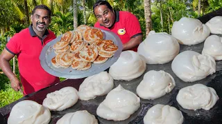 1000 BUN PAROTTA | Bun Parotta Recipe | WORLD FOOD TUBE