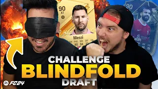 BLINDFOLD FUT DRAFT CHALLENGE - w/@MikeShowSha  - FC24