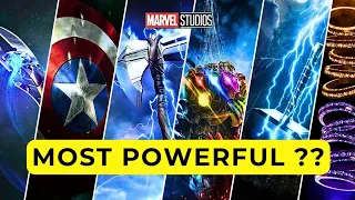 Top 10 Most Powerful Weapons In MCU || Explained in Hindi || An Artist