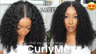 *2024 MUST HAVE* VIRAL 9X6 M-CAP GLUELESS WIG | MAX LACE & MINI KNOTS | CURLYME X Kaviar Kez