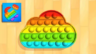Pop Us - All Levels Gameplay (Levels 20-23) Very Satisfying and Relaxing ASMR Fidget Pop it Toy Game