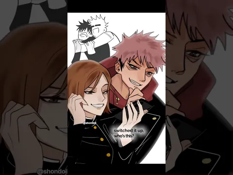 formation b! bugging x new jeans #jujutsukaisen #animation