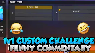 free fire costom gameplay funny commentry 😂#freefire#funnyfreefire#3tufantips