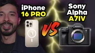 Smartphone vs Cámara profesional ( iphone 16 pro vs Sony Alpha A7IV )