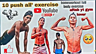# pushpa exercise diamond pushup 😰 bodybuilding videos 😰 aftab yt gym lover viral video youtube 😰✌️