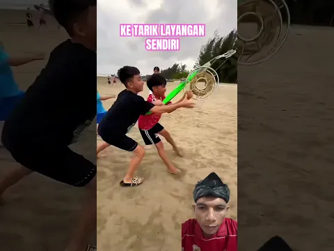 Main layang - layang #funny #trending #react #shorts #ytshorts