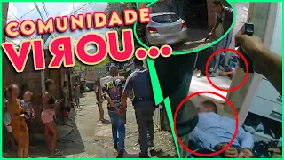 REVOLTA: MÃE E BEBÊ EXPULSOS DE CASA POR CRIMINOSOS EM FUGA