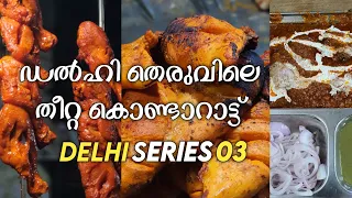 ഡെൽഹി തെരുവിലെ തീറ്റ കൊണ്ടാറാട്ട് | Delhi Series 03 ! |Foodie Sha|