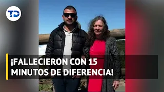 Madre e hijo murieron sin darse cuenta de la muerte del otro