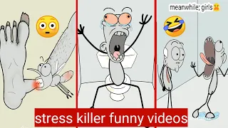 Best Stress Killer Funny Videos! | best of Avenu Animations #animation #funny #cartoon