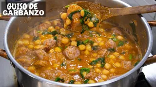 Asi prepare mi Guiso de GARBANZO! Facil y Economico | Abelca