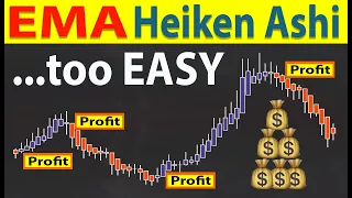 🔴 EMA-Heiken Ashi | This is The Trading Strategy The Top 5% Use (and it makes trading way too EASY!)