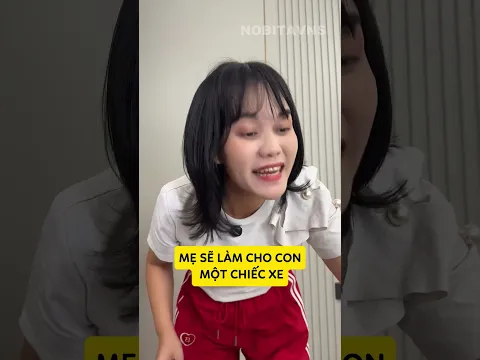 Tiểu Mỹ cắt đôi chiếc xe heo hồng mới mua #Shorts
