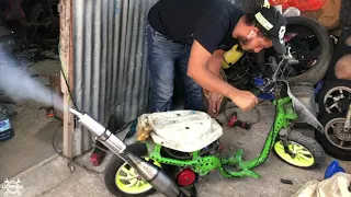 Como Se Hizo La Famosa Yamaha 101CC Desde Zero En RD #Teamlagrampieza