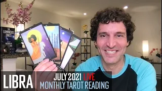 ♎️ LIBRA July 2021  🚶🏾‍♀️You're one step ahead, so sometimes people don't understand—trust your gut!