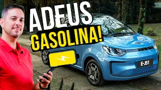 Dirigi o Carro Elétrico MAIS BARATO do Brasil - Jac E-JS1 ⚡⚡⚡