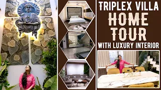 Luxury home tour | Interior tour | usa style luxury villa home tour | Telangana Pilla | modern home