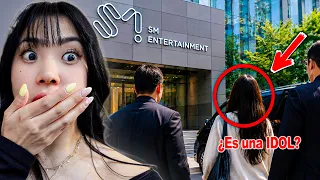 Fui a las empresas de K-POP más IMPORTANTES y vi a una IDOL