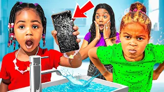 BIG SISTER DESTROYS ANNOYING SISTER IPAD