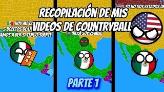 《BOLIVIA COUNTRYBALLS》 Recopilación de mis vídeos de Countryballs (parte 1)