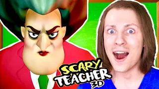 SCARY TEACHER 3D MAIS JE FAIS TOUT LE CHAPITRE 1 DE LA PROF PSYCHOPATHE ! Challenge Délires de Max