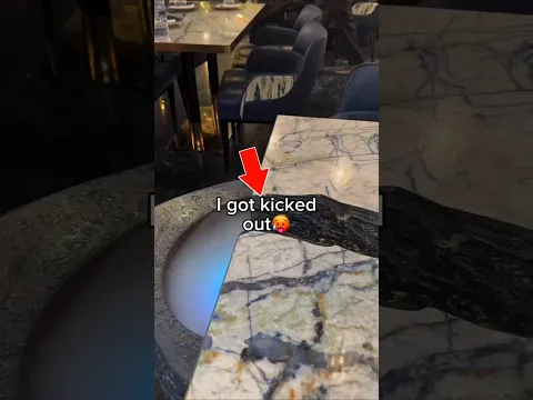 This Guy Got Kicked Out Of The Restaurant