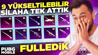 TAKİPÇİMİN BÜTÜN YÜKSELTİLEBİLİR SİLAHLARA TEK ATTIK 😱 DÜNYANIN EN ŞANSLI KUTU AÇILIMI/ PUBG MOBILE