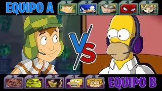 CROSSOVER RANDOM - ESPECIAL HALLOWEEN👻🎃 - SHREK, NARUTO, SONIC, SPIDERMAN,  ETC  |  FactyKilian