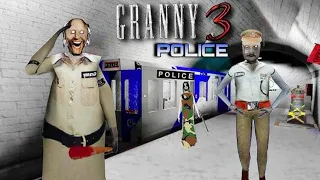 Granny 3 Train Escape full gameplay | inspector Grandpa aur Hawaldar Granny mode