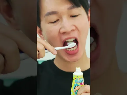 Đã bảo đừng ăn kem đánh răng mà, ghê quá #shortvideo #eating #trendingshorts