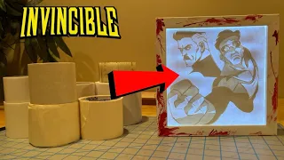 I made INVINCIBLE out of Tape.