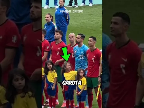 CRISTIANO RONALDO FAZ O DIA DA PEQUENA FÃ😭❤️ #cristianoronaldo