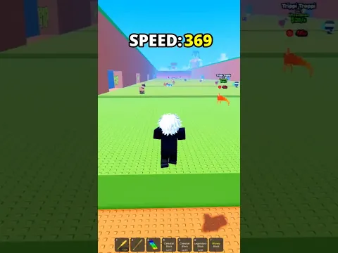 Speed 0 Vs 999+ Speed #escapetsunamiforbrainrots #longr #usa