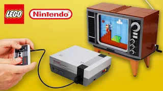 I Built a NINTENDO out of LEGO